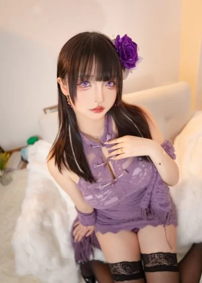神楽坂真冬 – 紫色心情 [75P2V-478MB]