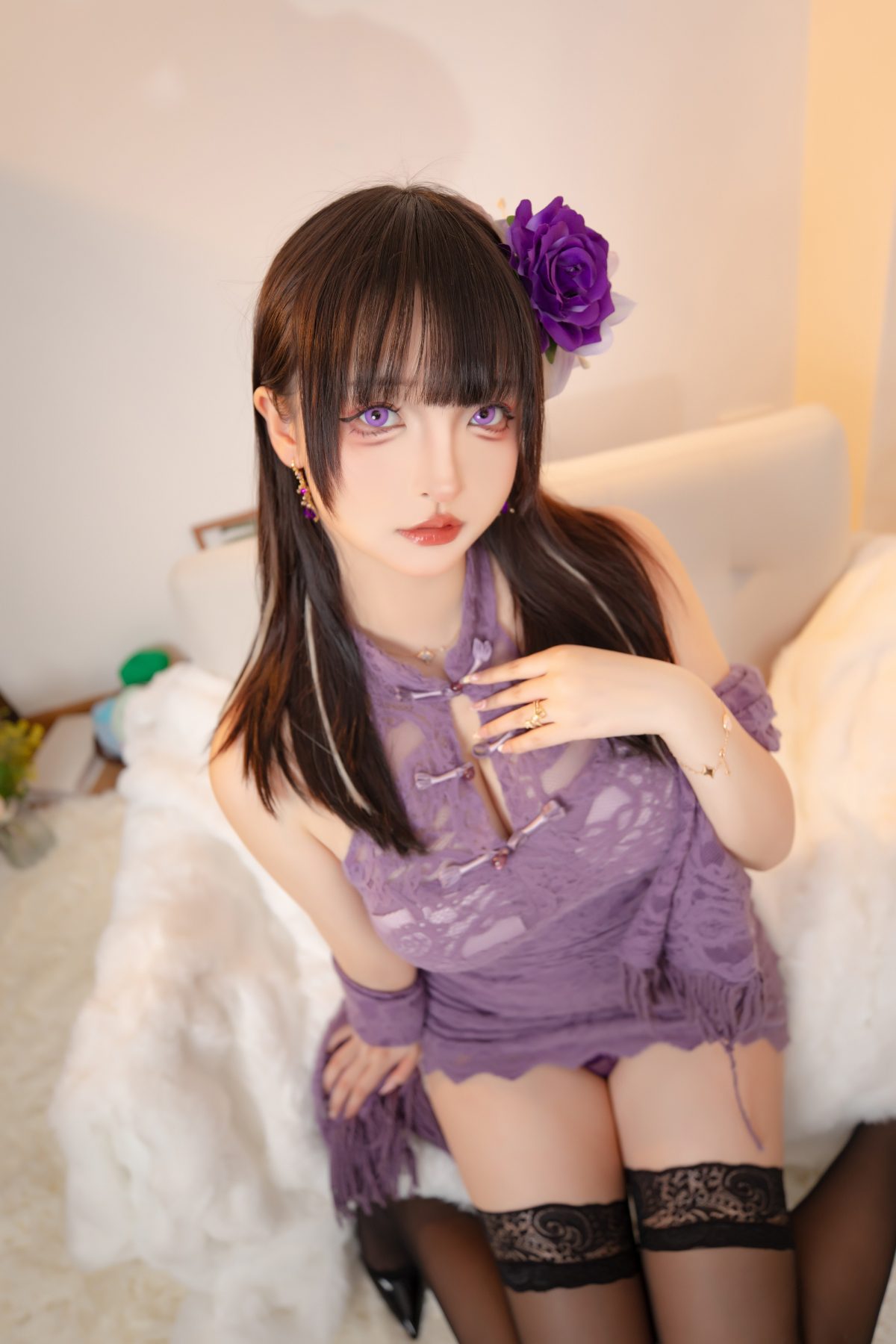神楽坂真冬 – 紫色心情 [75P2V-478MB]