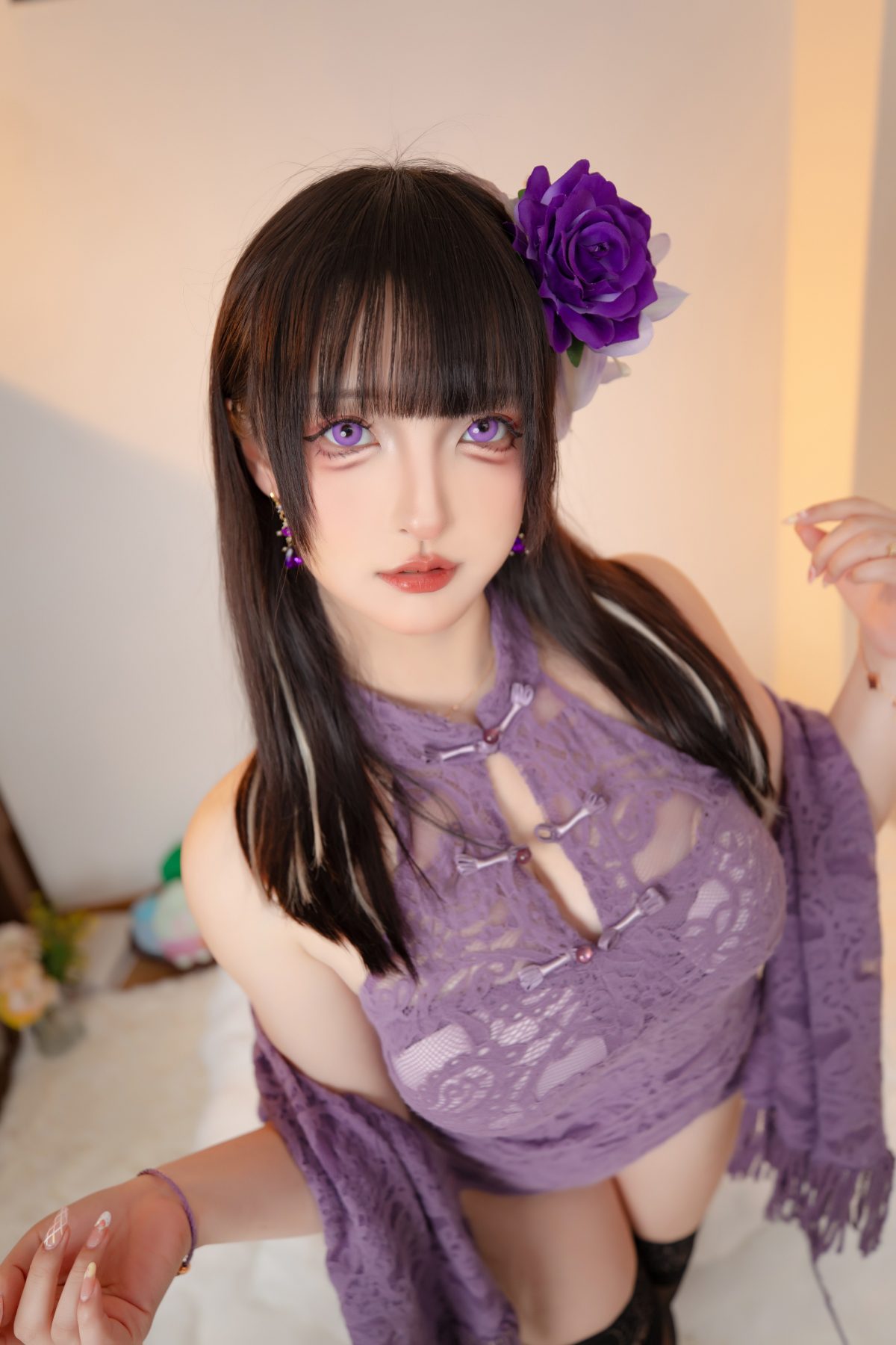 神楽坂真冬 – 紫色心情 [75P2V-478MB]