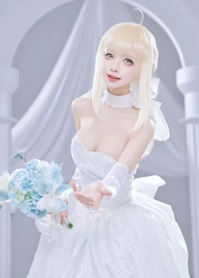 Shika小鹿鹿 – Saber花嫁 [22P-284MB]